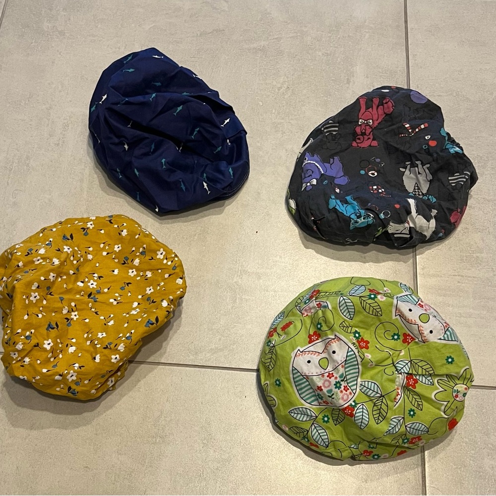 Surgical caps. 4 assorted patterns
